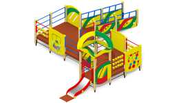 Игровой комплекс для детей с ограниченными возможностями Г-403 "Сити C"